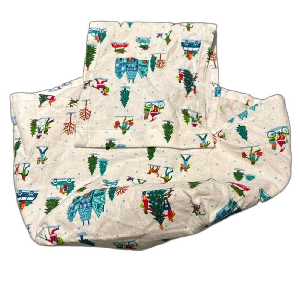 Festive‎ Holiday Print sheet bag